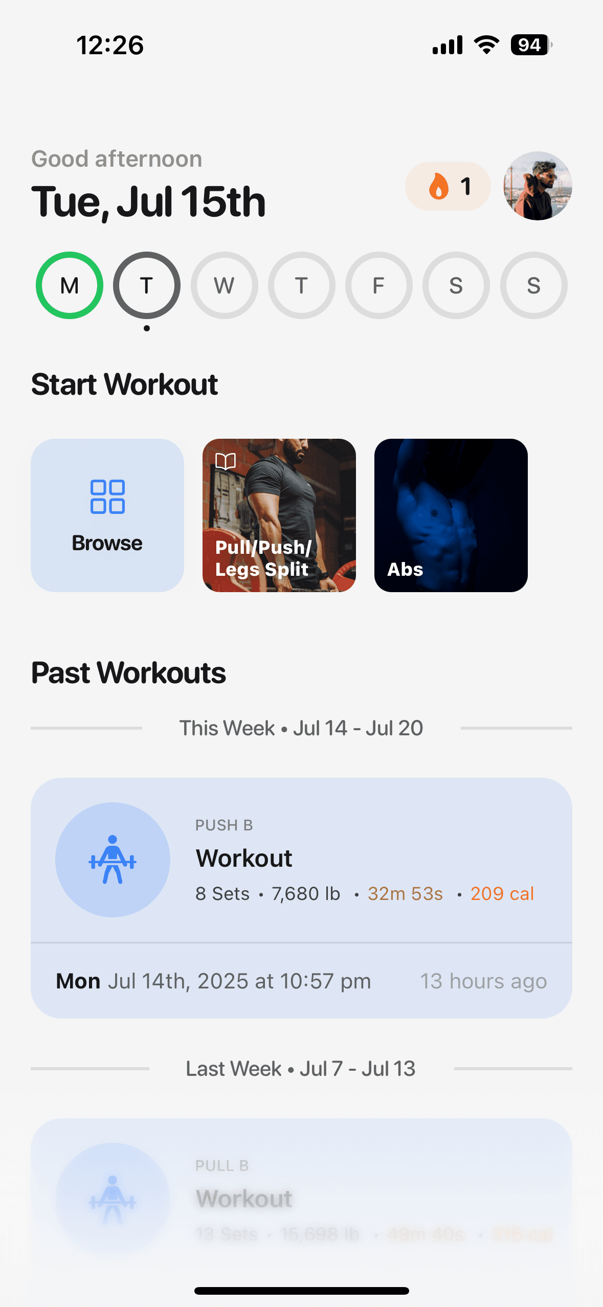 Build consistency with streaks