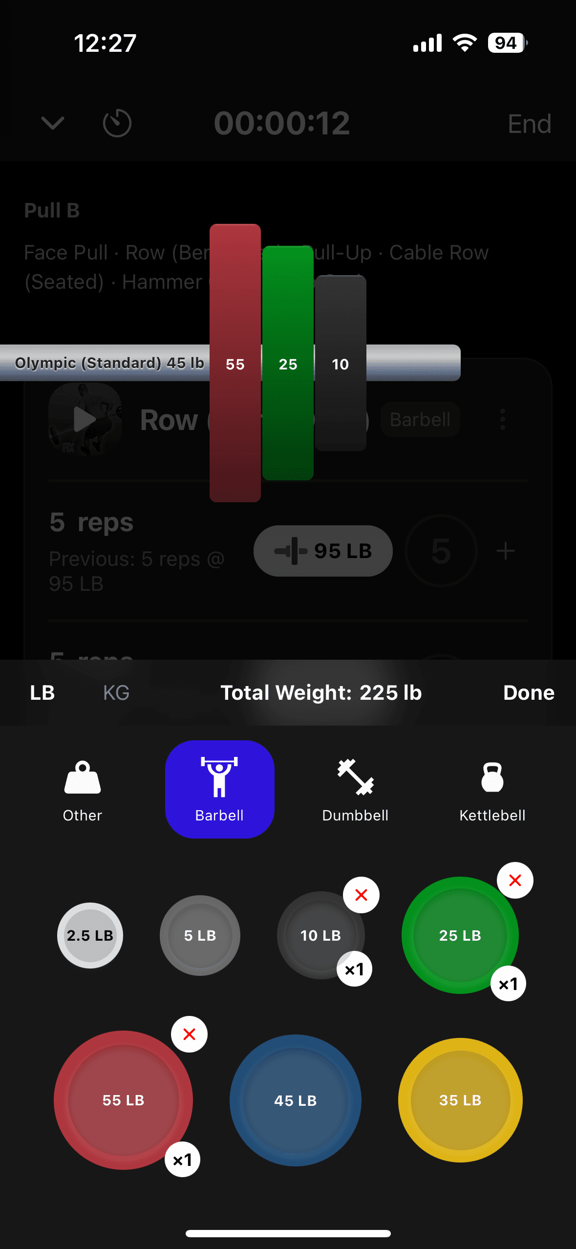 Activity calendar