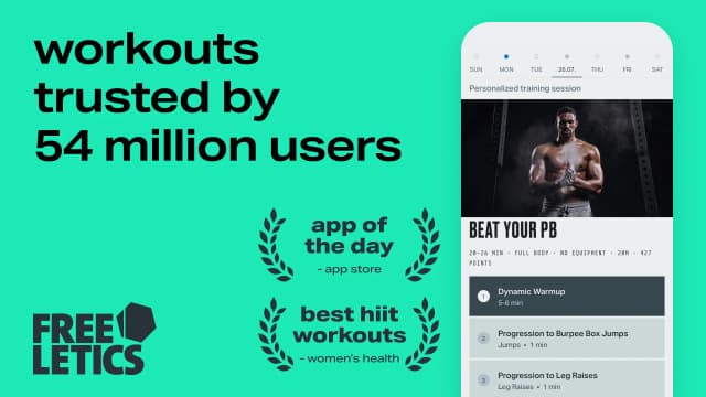 Freeletics screenshot